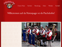 Tablet Screenshot of pischdorfer.de